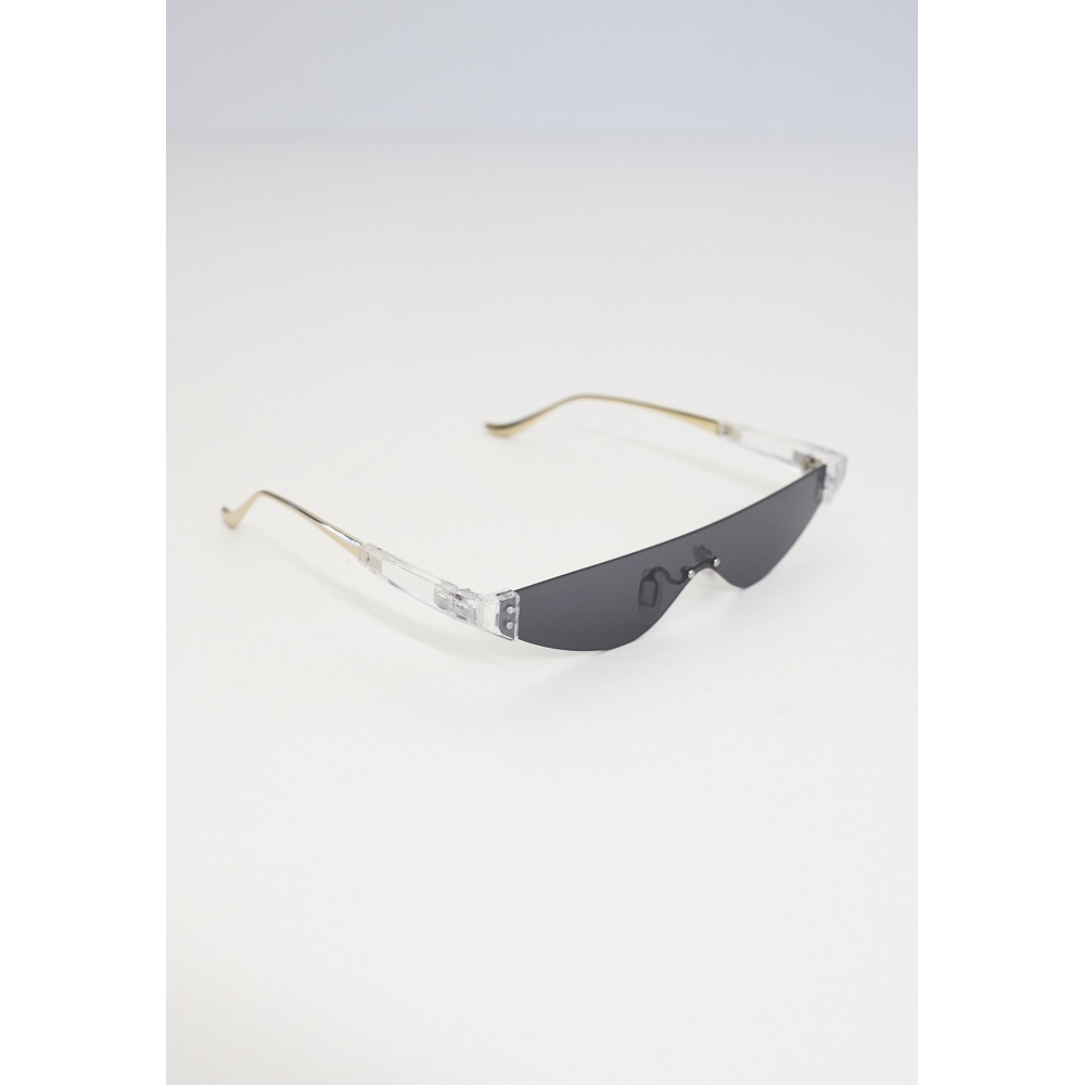 Urban Classics - Sunglasses Valencia transparent/gold one size Sonnenbrille - Weiß